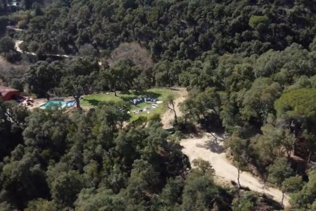 Masia Can Castellar Sant Iscle De Vallalta Exterior foto